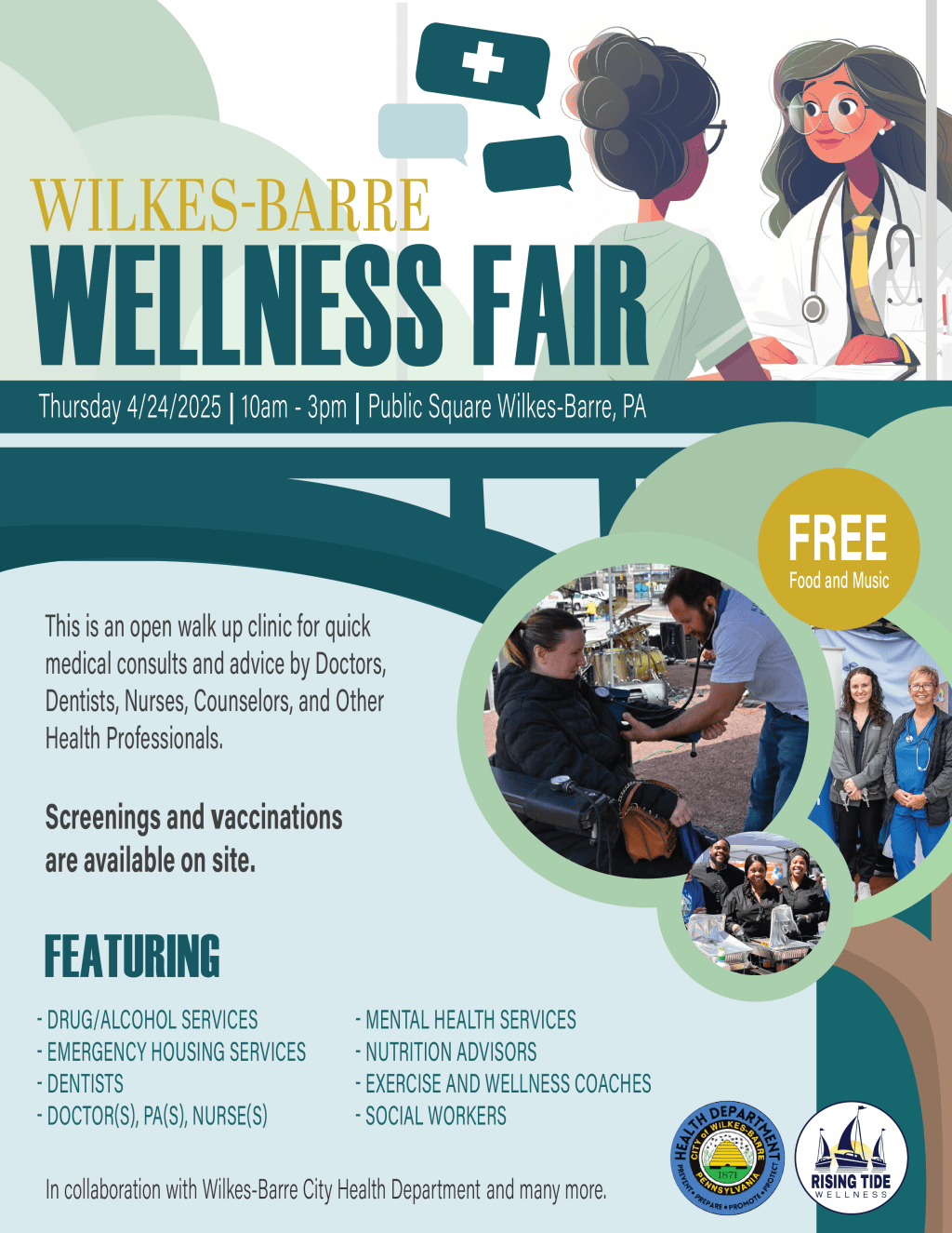 Wilkes-Barre Wellness Fair&nbsp;2025